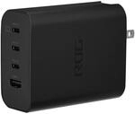 ASUS ROG 140W USB-C GaN Charger | bis zu 140W Gesamtleistung | 4 USB Anschl&uuml;sse 