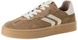 Tamaris Damen Sneaker Low Leder, beige, 37 EU