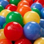 KiddyMoon Kinder B&auml;lle f&uuml;r B&auml;llebad Baby Plastikb&auml;lle Spielb&auml;lle &empty;6cm...