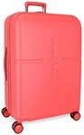 Pepe Jeans Highlight Reisekoffer, mittelgro&szlig;, rot, 48 x 70 x 28 cm, Hartschale, ABS,