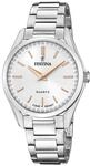 Festina Damen Uhr Analog Edelstahl 316L Silber - Quarzwerk - Mineralglas