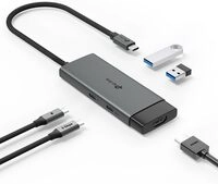 TP-Link UH5020C USB C Hub PD100W, 4K 60Hz HDMI, 1&times;USB-C 3.0, 2&times;USB-A 3.0, Plug &