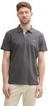 Tom Tailor Herren 1027713 Piqu&eacute; Poloshirt aus Baumwolle, 10307 - Dark Shadow, M