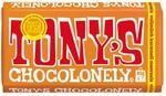TONY'S CHOCOLONELY - Vollmilchschokolade mit Karamell & Meersalz 90 g. Fairtrade