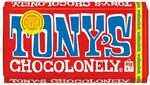 TONY'S CHOCOLONELY - Vollmilchschokolade 90 g - Fairtrade Schokolade. Ohne Palm&ouml;l,