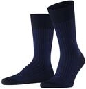 FALKE Herren Oxford Stripe Socken atmungsaktive Baumwolle verst&auml;rkte Herrensocken