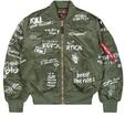 ALPHA INDUSTRIES Herren Ma-1 Peace Bomberjacke Bomberjacke (1er Pack)
