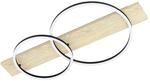 EGLO LED Deckenleuchte Boyal, 2 flammige Deckenlampe aus Holz, Metall