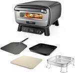 Ninja Artisan Outdoor-Pizzaofen und Hei&szlig;luftfritteuse, 4 Funktionen: Pizza, Air Fry,