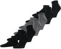 FALKE Herren Sneakersocken Happy Multipack M Sn Baumwolle kurz einfarbig 6 Paar,
