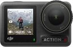 DJI Osmo Action 4 Essential-Combo, 4K/120fps Action Cam mit 1/1,3-Zoll-Sensor,