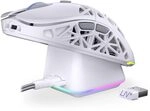 ENDORFY LIV Plus Wireless Onyx White Gaming Maus RGB, kabellose Maus 69 g,...