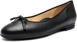 ARA Ballerina 41329-01, Glattleder, Schwarz, Damen EU 3/36