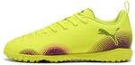 Puma Unisex Kinder Future 8 Play Tt Jr Fussballschuh, Yellow Alert Puma Black Sun