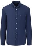FYNCH-Hatton Herren Weiches Oxford Aus Baumwolle Navy/XL Hemd Mit...