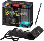 Faber-Castell - Buntstifte Set Black Edition 72-teilig in Stifterolle