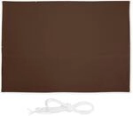 Relaxdays Sonnensegel rechteckig, 2,5 x 3,5 m, wasserabweisend, UV-best&auml;ndig,...