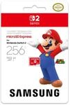 256 GB Samsung microSD Express Card (Nintendo Edition)