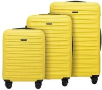 WITTCHEN Skyspeed Line Reisekoffer 3er Koffer-Set Rollkoffer Trolley Handgep&auml;ck