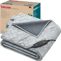 Beurer HD 75 Nordic Grey Heizdecke, W&auml;rmedecke hergestellt aus recyceltem Material,