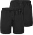 Schiesser Herren 2 Pack Boxershorts Baumwolle Jersey weich Multipack - Jerseyboxer,