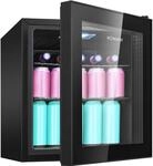 Bomann&reg; Getr&auml;nkek&uuml;hlschrank f&uuml;r bis zu 55 Dosen | K&uuml;hlschrank mit Glast&uuml;r 42db