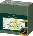 Faber-Castell 167192 - Tuschestifte Pitt Artist Pen Brush, 48er Atelierbox,