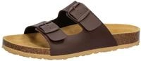 Lico Herren Bioline Man Pantoletten, Braun 1, 37 EU