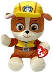 TY Rubble Paw Patrol Weiches Pl&uuml;schtier f&uuml;r Kinder, Kuschelteddy, Sammlerst&uuml;ck