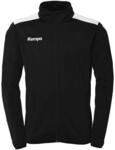 Kempa Herren Emotion 27 Poly Sport-Jacke, Schwarz/Wei&szlig;, 164 EU
