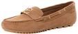 Tamaris Damen Moccassin flach Leder, braun, 38 EU
