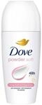 DOVE POWDER Roll-On Deodorant ohne Alkohol, 50 ml