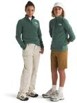 THE NORTH FACE NF0A8AZMHCH Teen Glacier 1/4 Zip PO Sweatshirt Unisex Duck Green