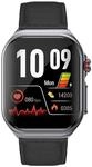 Knauermann PRO 3 Fan Edition eckig (2025) Grau, Gesundheitsuhr Smartwatch mit