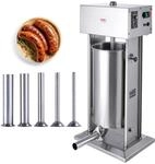 VEVOR Elektrischer Wurstf&uuml;ller, 25 L / 55 Pfund vertikaler Fleischf&uuml;ller, 400 W