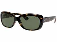 Ray-Ban Damen Sonnenbrille RB4101, Gr. One Size, Light Havana/Crystal grün