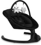 MoMi KENANI ONYX Babywippe f&uuml;r Babys bis 9 kg, mit LED-Display, Fernbedienung &