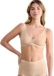 Sloggi Damen Bio-Baumwolle BH Basic+ Soft Bra, ohne B&uuml;gel, Gepolstert,...