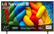 LG 65NANO80A6B TV 65 Zoll (165 cm) 4K NanoCell AI TV (&alpha;7 Gen8 4K AI Prozessor, webOS