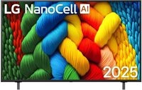 LG 55NANO80A6B TV 55 Zoll (139 cm) 4K NanoCell AI TV (α7 Gen8 4K AI Prozessor,...