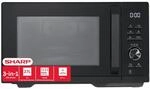 Sharp RCA271TB 5-in-1 Airfry-Mikrowelle 900W, Grill 1000 W, Hei&szlig;luft &