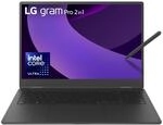 LG gram Pro 16" 2-in-1 - Touch - Core U7 255H - 16GB RAM - 1TB SSD - Win11 Pro