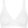 Sloggi Damen Bio-Baumwolle BH Basic+ Soft Bra, ohne B&uuml;gel, Gepolstert, Verstellbare