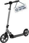 HUDORA Scooter Up 200 - Ger&auml;uscharmer Aluminium-Roller f&uuml;r bis zu 100kg -
