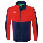 Erima Unisex Erwachsene Six Wings Jacke mit abnehmbaren &Auml;rmeln (1062204), new