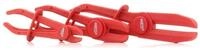 KS Tools 116 Tools 115.505 Schlauch-Abklemm-Zangen-Satz, 3-TLG, Rot