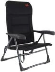 Crespo Silla de Playa AP/205-AD-80 - Schwarz - Zeitgen&ouml;ssisch - Gartenstuhl -