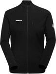 Mammut Taiss Light ML Jacket Women | Midlayer Fleecejacke f&uuml;r Damen | Schwarz, XXL