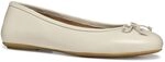 Geox Damen D Palmaria Ballet Flat, Papyrus, 38.5 EU