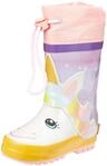 Playshoes Unisex Kinder Gummistiefel ZugbandRegenstiefel